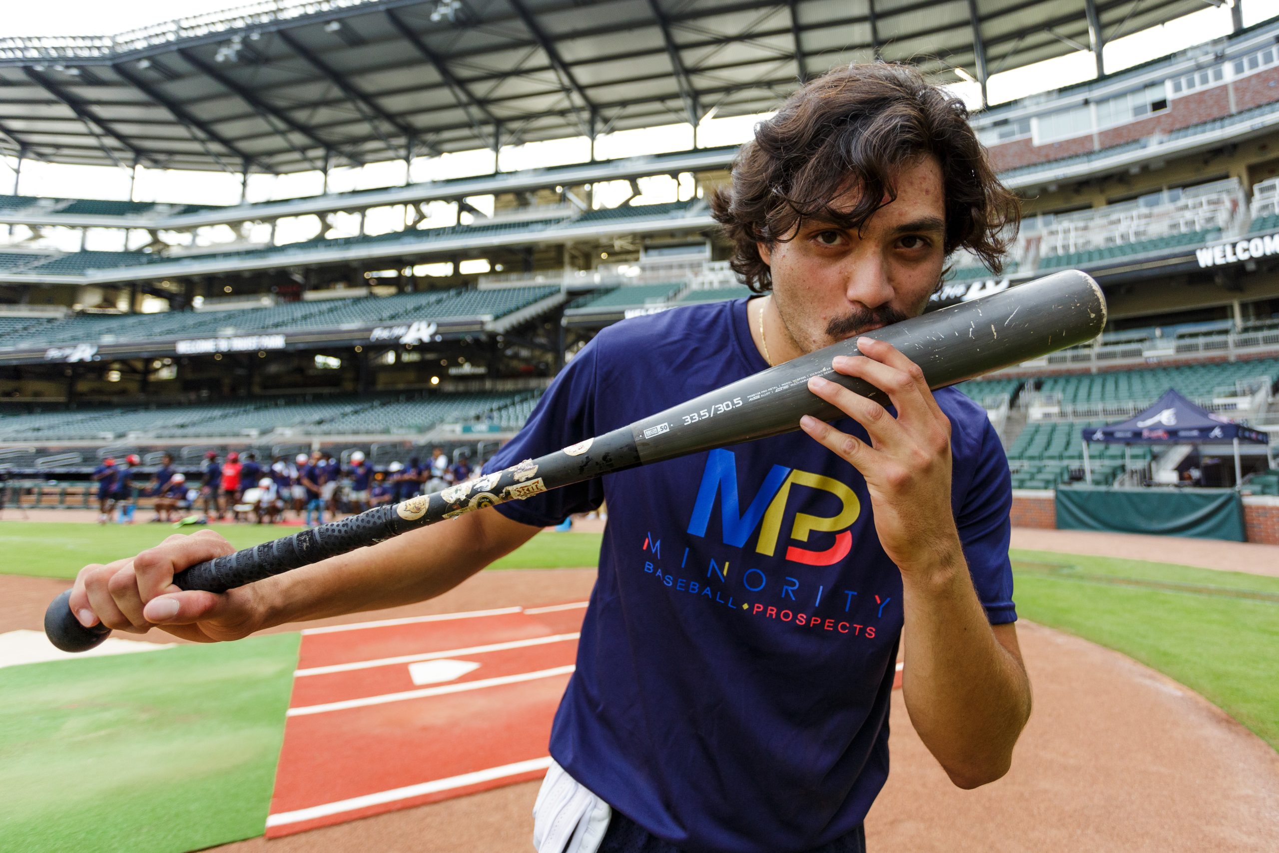 Scenes from the Minority Baseball Prospects 2022 Home Run Derby. Photo by Matthew Grimes